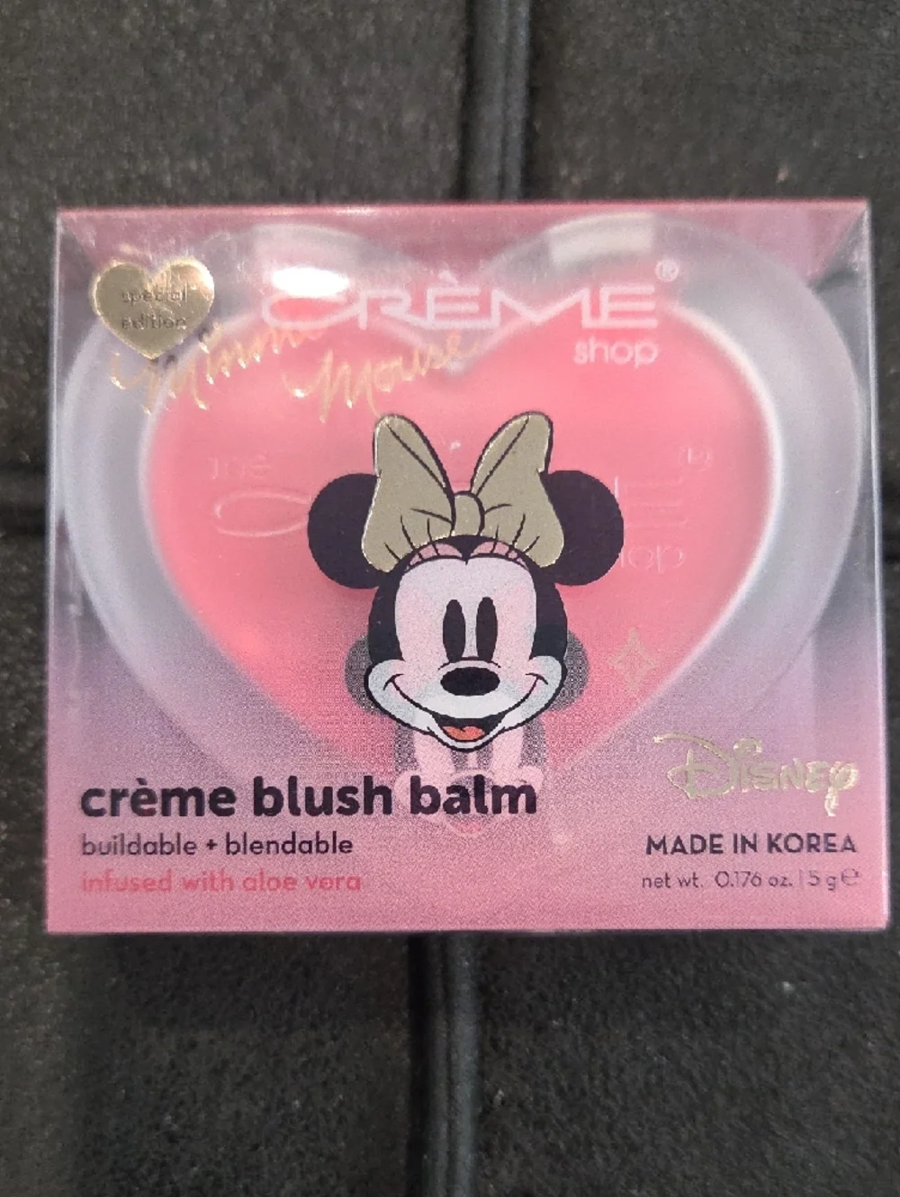 The Crème Shop Minnie Mouse Pink Crème Blush Balm
